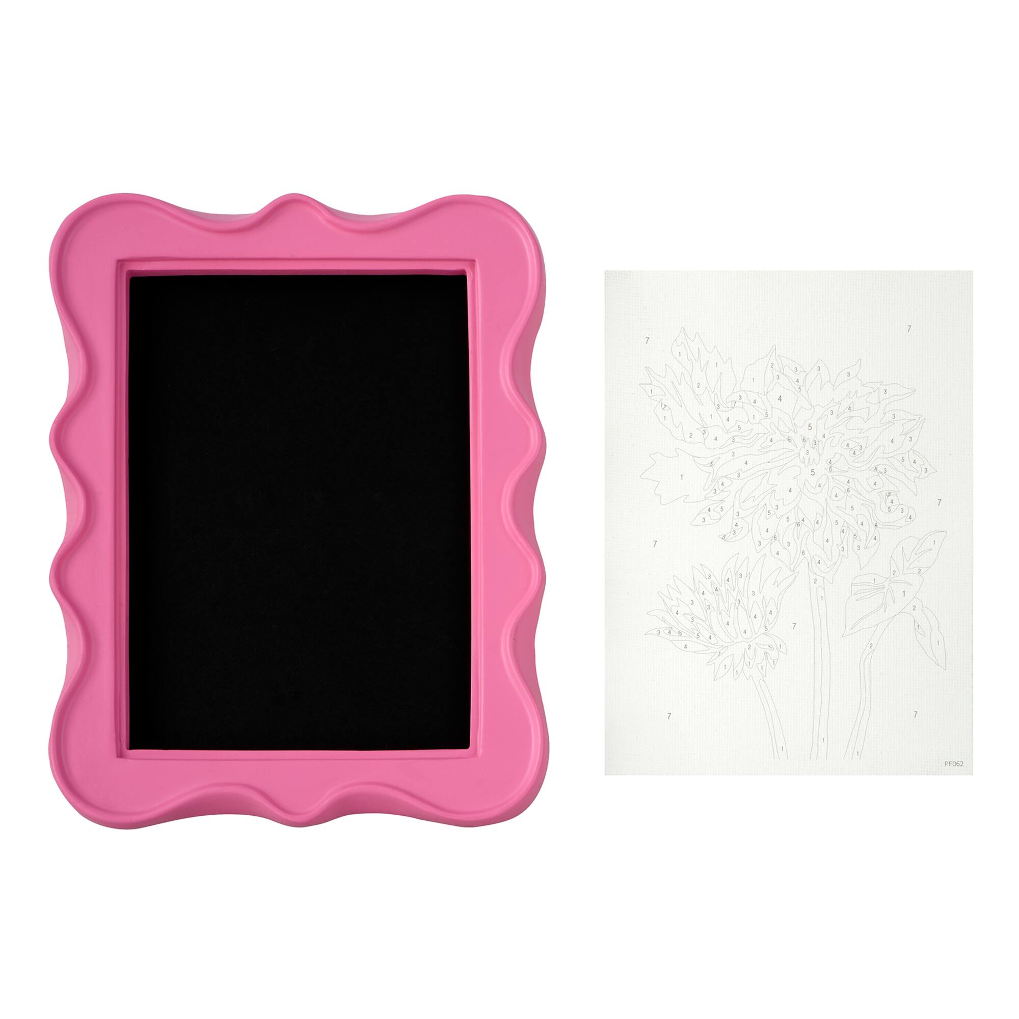 Pink Flower Paint-by-Number Framed Mini Kit by Artist's Loft®